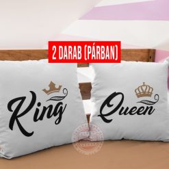 King Queen Párna